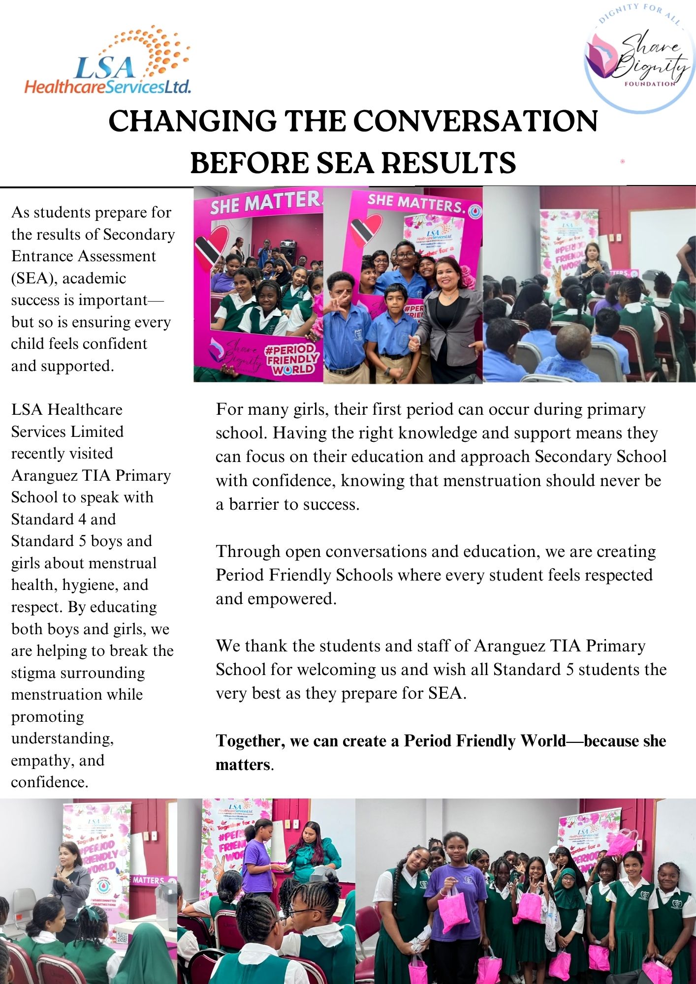 S.E.A. Student Encouragement & Care Pack Distribution