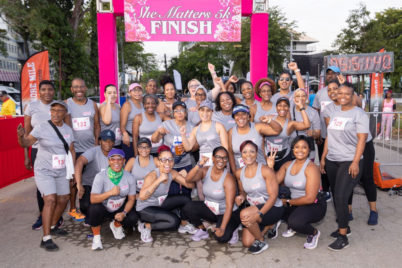 She Matters 5K participants gathering at event