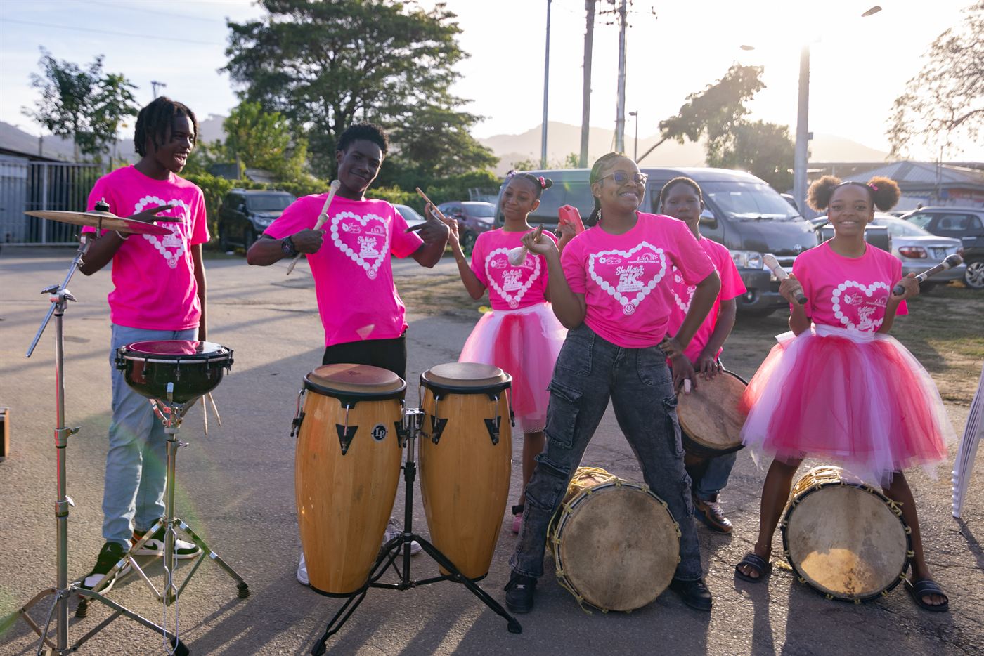 She Matters 5K event moments