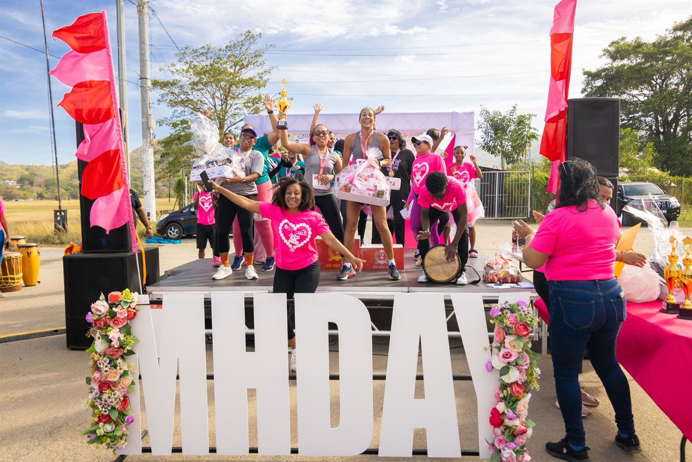She Matters 5K event activity