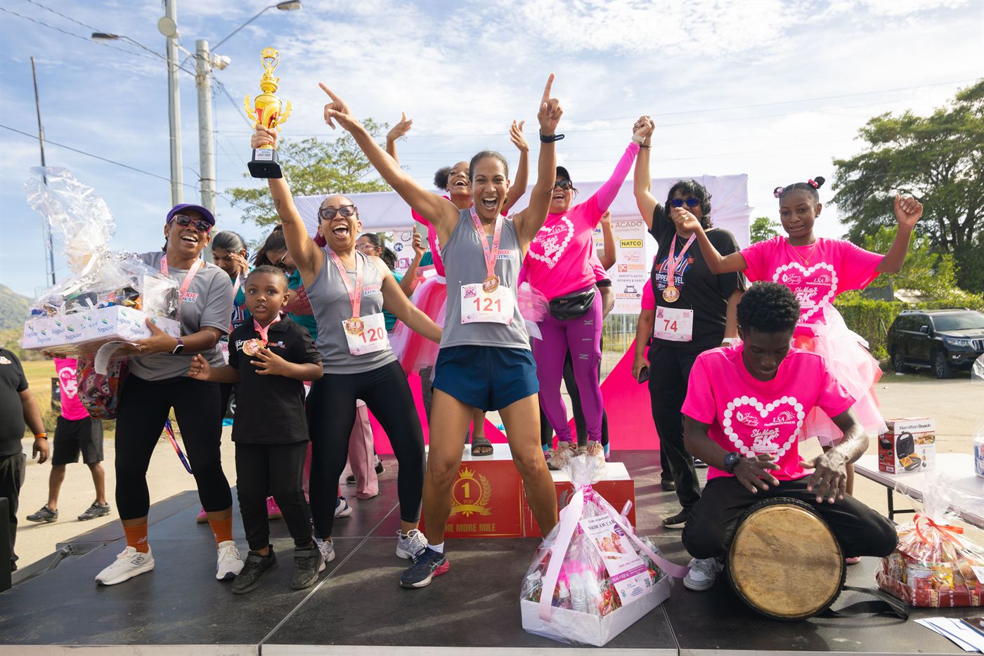 She Matters 5K team members
