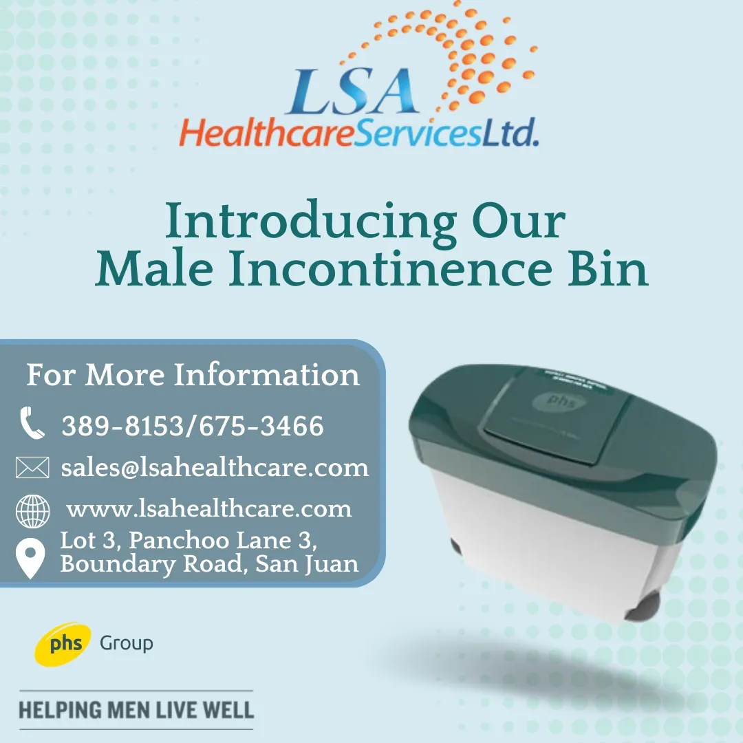 Male Incontinence Bin Brochure LSA Healthcare